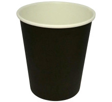 Бумажный стаканчик 250 ml, черный (50 шт.)